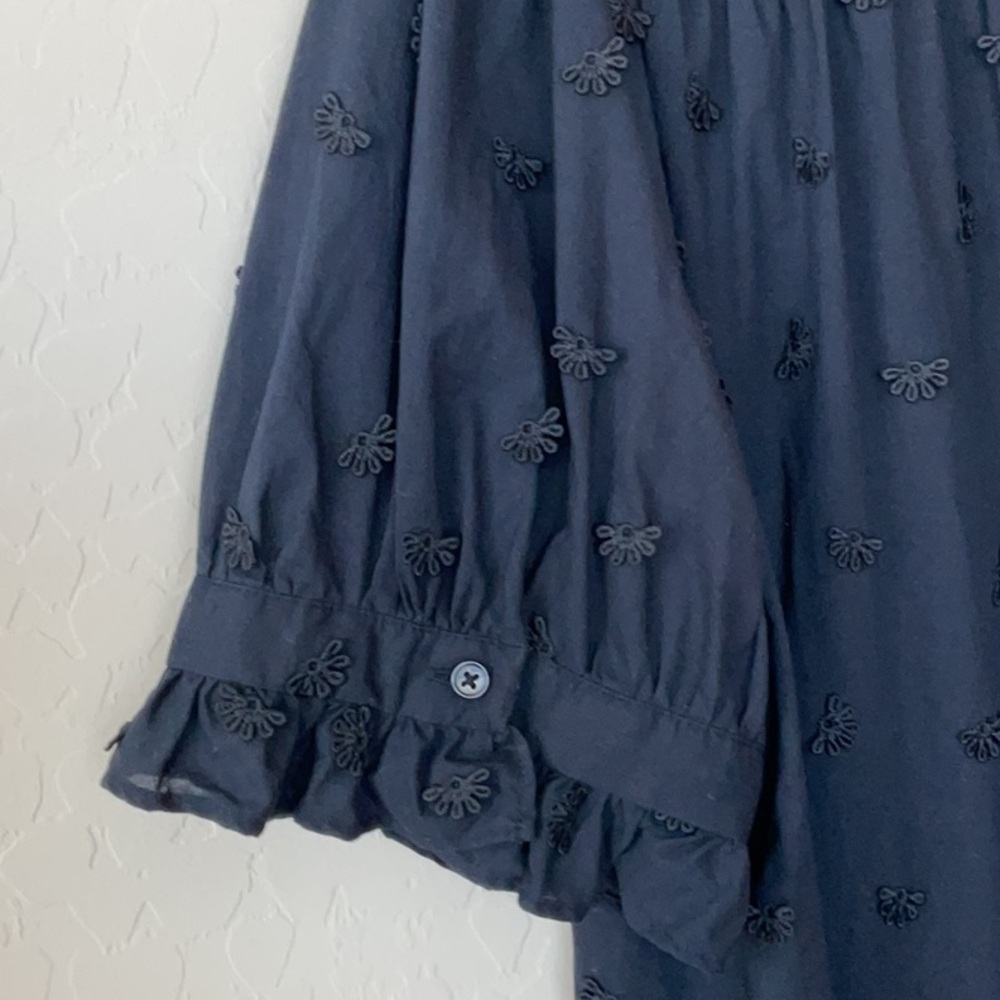 Ann Taylor Cotton Embroidery Top - Picture 5 of 14